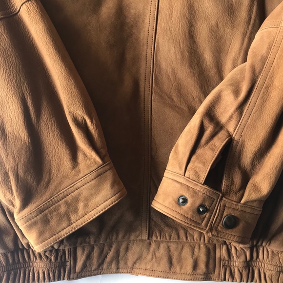 Members Only Classic Vintage Leather Jacket - Picture 5 of 10